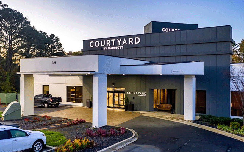 Marcus & Millichap Brokers Sale of Charlotte Courtyard by Marriott