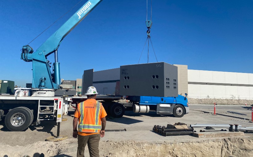 Skanska Completes Port of Entry Utility Infrastructure Project – Connect CRE