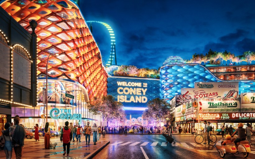 Renderings Unveiled for Coney Island B Entertainment and Gaming Development  – Connect CRE